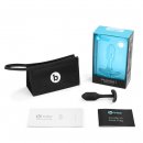 Sexshop - B-Vibe Snug Plug 1 Czarny - Plug analny z obciążnikiem - online