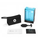 Sexshop - B-Vibe Snug Plug 2 Czarny - Plug analny z obciążnikiem - online