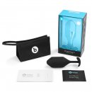 Sexshop - B-Vibe Snug Plug 4 Czarny - Plug analny z obciążnikiem - online