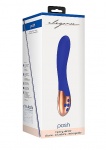 Podgrzewany wibrator KLASYCZNY Posh  - Heating Vibrator - Posh - Blue