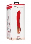 Podgrzewany wibrator KLASYCZNY Posh  - Heating Vibrator - Posh - Red