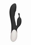 PODGRZEWANY wibrator PRĄŻKI STYMULACJA Ignite  - Ignite - Rechargeable Heating G-Spot Rabbit Vibrator - Black