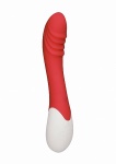 PODGRZEWANY wibrator PUNKT G Frenzy - Frenzy - Rechargeable Heating G-Spot Vibrator - Red