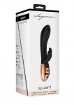 Podgrzewany wibrator stymulacja ŁECHTACZKI Opulent - Heating Rabbit Vibrator - Opulent - Black