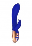 Podgrzewany wibrator stymulacja ŁECHTACZKI Opulent - Heating Rabbit Vibrator - Opulent - Blue