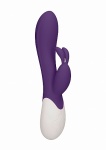 PODGRZEWANY wibrator STYMULATOR łechtaczki FLAME - Flame - Rechargeable Heating G-Spot RabbitÂ Vibrator - Purple