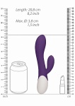 PODGRZEWANY wibrator STYMULACJA łechtaczki Passion - Passion - Rechargeable Heating G-Spot RabbitÂ VibratorÂ  - Purpl