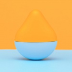 SexShop - Podręczny stymulator łechtaczki - Iroha by Tenga Mini Sora Mikan Vibrator beż - online