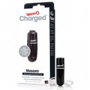 Sexshop - The Screaming O Charged Vooom Bullet Vibe  Czarny - Podręczny wibrator pocisk - online