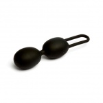 SexShop - Podwójna kulka do ćwiczeń mięśni Kegla - Tickler Vibes Trainer Toyfriend Double  Czarny - online