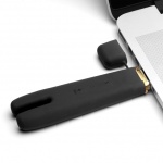 SexShop - Podwójny stymulator łechtaczki z elastyczną końcówką - Crave Duet Flex Vibrator  Czarny - online