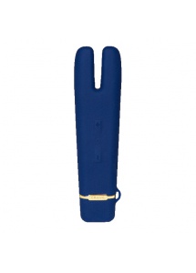 SexShop - Podwójny stymulator łechtaczki z elastyczną końcówką - Crave Duet Flex Vibrator  Niebieski - online