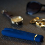 SexShop - Podwójny stymulator łechtaczki z elastyczną końcówką - Crave Duet Flex Vibrator  Niebieski - online