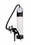 POMPKA do Powiększania Penisa SPUST zegar - Elite Pump With Advanced PSI Gauge - Transparent