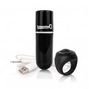 Sexshop - The Screaming O Charged Remote Control Vooom Bullet  Czarny - Potężny mini wibrator ze zdalnym sterowaniem - online