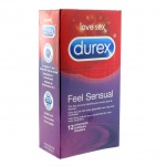 SexShop - Prezerwatywy dla wyraźniejszych odczuć - Durex Feel Sensual Condoms 12 szt - online