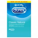 Sexshop - Durex Classic Natural Condoms 20 szt  - Prezerwatywy klasyczne - online