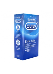 SexShop - Prezerwatywy o maksymalnej ochronie - Durex Extra Safe Condoms 12 szt - online