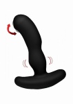 Silikonowy wibrujący stymulator punktu P - Pro-Digger 7X Silicone Stimulating Beaded P-Spot Vibe - AF951