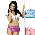 SexShop - Przebranie uczennicy Obsessive Schoolgirl Costume S/M - online