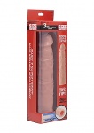 Przezroczysta nakładka na penisa 3 Inch - 3 Inch Flesh Penis Enhancer Sleeve - Flesh