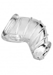 Przezroczysty ogranicznik erekcji - Klatka cnoty - AE408 - Detained Soft Body Chastity Cage