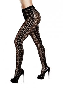 Sexshop - Rajstopy – Baci Braided Jacquard Pantyhose   - online