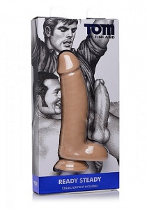 Realistyczne dildo Ready Steady w kolorze cielistym - Ready Steady Realistic Dildo - TF1566