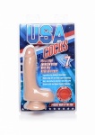 Realistyczne dildo USA Dual Density - USA Cocks Dual Density 7" - Skin