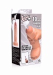 Realistyczne dildo z wytryskiem Dual Density - 10 Inch Realistic Dual Density Squirting Dildo - Flesh
