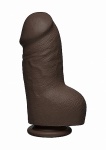 Realistyczny gruby Penis 1705-88-CD - Fat D - 8 Inch with Balls - FIRMSKYN - Chocolate