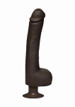 REALISTYCZNY PENIS Z WIBRACJAMI- BRĄZOWY 8160-17-BX - Safaree Samuels Anaconda - 12 Inch ULTRASKYN Cock