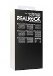 Realrock Dildo 10" wibrujące Z JĄDRAMI - Vibrating Realistic Cock - 10" - With Scrotum - Black