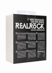 Realrock Dildo 6" wibrujące PRZYSSAWKA - Vibrating Realistic Cock - 6" - Black