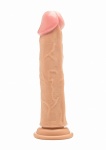 Realrock Dildo 9 jaja przyssawka realistyczne - Realistic Cock - 9" - Skin