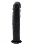 Realrock PENIS 15,5" realistyczny DUŻY - Realistic Cock - 15,5 Inch - No Scrotum - Black