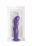 Riley silikonowe dildo świderkowe - Fioletowe 25-01-L2 - Riley - Purple