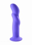 Riley silikonowe dildo świderkowe - Fioletowe 25-01-L2 - Riley - Purple