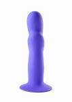 Riley silikonowe dildo świderkowe - Fioletowe 25-01-L2 - Riley - Purple
