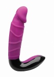 Rotacyjny wibrator silikonowy Roto - różowy AE997 - Rotating Silicone Vibrator - Pink