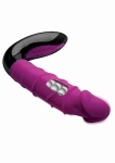 Rotacyjny wibrator silikonowy Roto - różowy AE997 - Rotating Silicone Vibrator - Pink