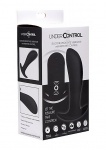 Masażer prostaty analny z pilotem - Silicone Prostate Vibrator with Remote Control - czarny AF866