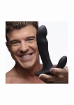 Silikonowy stymulator prostaty 17X P-TRIGASM 3 w 1 - czarny AG269 - 17X P-TRIGASM 3-in-1 Silicone Prostate Stimulator - Black