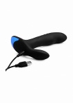 Silikonowy stymulator prostaty 17X P-TRIGASM 3 w 1 - czarny AG269 - 17X P-TRIGASM 3-in-1 Silicone Prostate Stimulator - Black