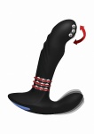 Silikonowy stymulator prostaty 17X P-TRIGASM 3 w 1 - czarny AG269 - 17X P-TRIGASM 3-in-1 Silicone Prostate Stimulator - Black