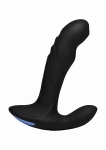 Silikonowy stymulator prostaty 17X P-TRIGASM 3 w 1 - czarny AG269 - 17X P-TRIGASM 3-in-1 Silicone Prostate Stimulator - Black