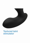 Silikonowy stymulator Punktu P 7X P-MILKER - czarny AG151 - 7X P-MILKER Silicone Pspot Stimulator - Black