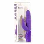 SexShop - Silikonowy wibrator króliczek - Maia Toys Silicone Pearl Rabbit Purple  - online