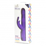 SexShop - Silikonowy wibrator króliczek - Maia Toys Silicone Pearl Rabbit Purple  - online