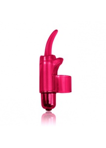 SexShop - Silny wibrator na palec Tingling Tongue PowerBullet różowy - online